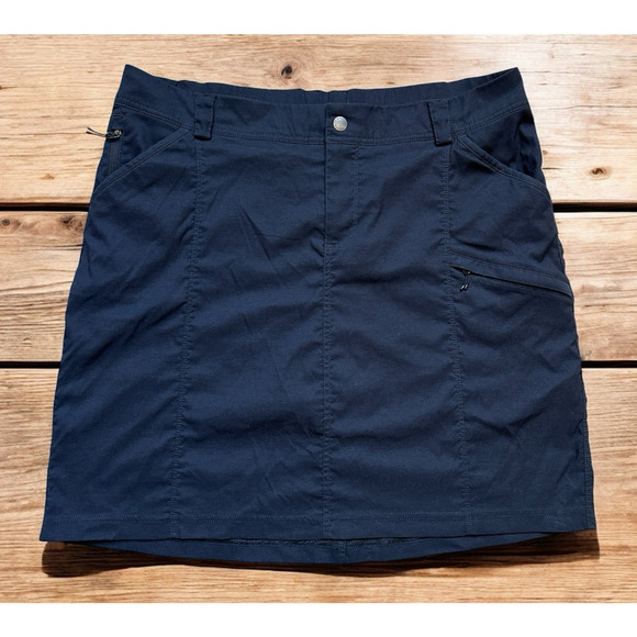 Duluth Trading Co Dry on the Fly Skort Shorts + Skirt Black Women's Plus Size 18 - Picture 12 of 12